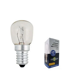 Lampada maquina costura 15w 220v encaixe clara 8712 C/10 ref-8712