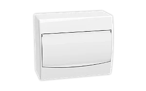 Quadro SOPRANO de distribuição sobrepor 9 polos IEC-PB
