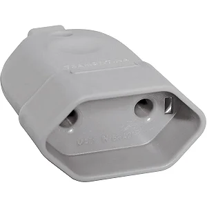 PINO FEMEA 2P 10 A CINZA (POTE COM 50)