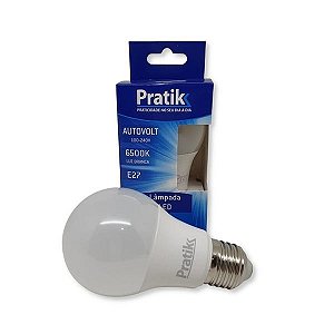 lampada led PRATIK 9w bc.803lm PACOTE C/10