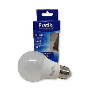 lampada led PRATIK 12w bc.1018lm PACOTE C/10