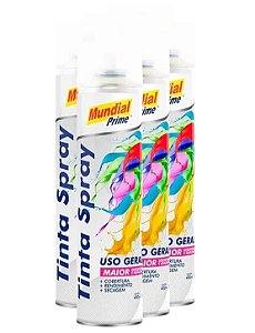 Tinta spray verniz 400ml mundial prime fardo  c/6