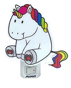 Luz noturna led  AVANT 1w unicornio