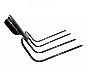 Forcado 4 Dentes Coroa S/Cabo