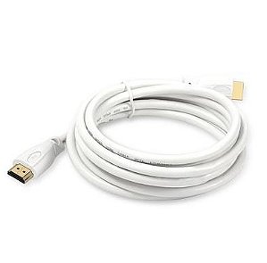 Cabo hdmi/hdmi 90º p/ som e imagem 1,8m branco