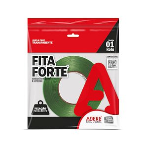 FITA DUPLA FACE MASSA ACRILICA TRANSP. ADERE XT050 12MMX20M