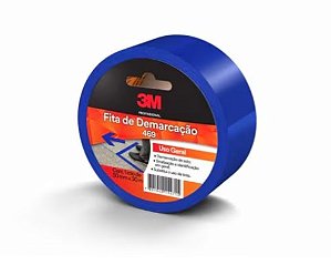 Fita demarcação de solo azul 3M 50MMX30M