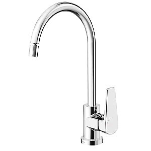 Misturador DOCOL monocomando para cozinha de mesa lift cromado