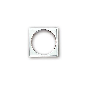 Porta Grelha Grap Quadrada Branca 10CM COF.