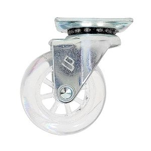 Rodizio Base Giratoria 50mm 2 silicone BENDOOR