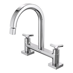 Misturador bica alta de mesa para cozinha DocolCity cromado