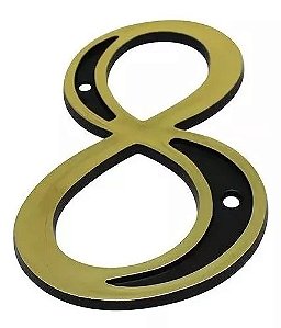 Numero P/apartamento PVC 8 ANNLUX