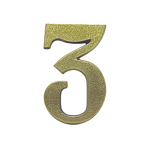 Numero P/apartamento PVC 3 ANNLUX