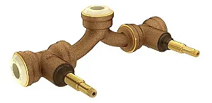 Base DECA misturador chuveiro ent Horizontal BFACIL CPVC22-B