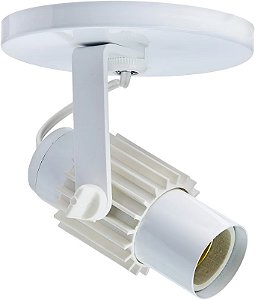 Spot Aletado Alum B1 Branco Total  E-27 ANNLUX