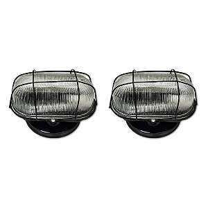 Luminaria. Tartaruga. Chapa Preto C/vidro ANNLUX