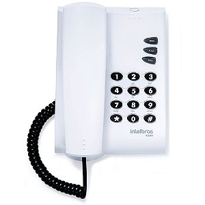 Telefone Com Fio Pleno Cinza Artico  - Port Li 5908