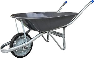Carrinho Construtor Galvanizado Pneu macico  METALOSA