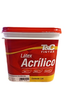 LATEX ECONOMICO T&C GELO 3,6L - MEGA TINTAS