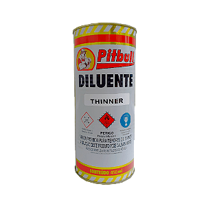 Thinner De Limpeza Pitbull Natrielli 450ml