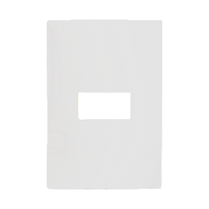 Placa ILUMI 4x2 1 modulo c/ suporte i9