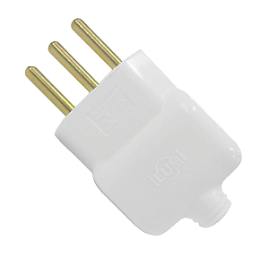 Pino prensa ILUMI cabo 2pt 10a 250v br