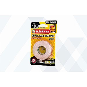 FITA DUPLA FACE ESPUMA PRO (941) 19X2 ADELBRAS