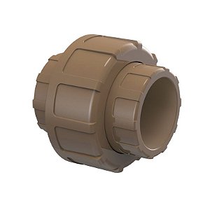 Tee plastilit 90° marrom 40mm