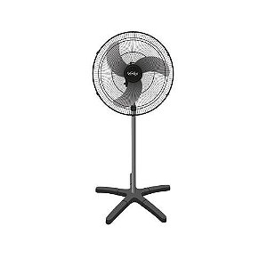 Ventilador  VENTEX de coluna ajustavel bivolt preto 50cm 210w max turbo (510)