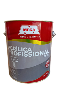 TINTA ACRILICA PROFISSIONAL GELO 3,6L - MEGA TINTAS