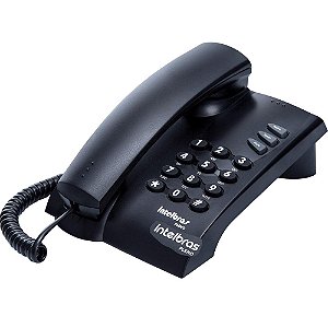 Telefone C/fio Pleno Preto  - Port Li 5908 INTELBRAS