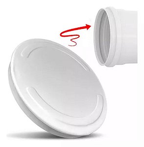 TAMPÃO P/ TAPAR CANO PVC 100MM TIL CORRPLASTIK
