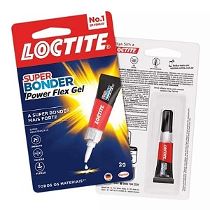 Super Bonder LOCTITE LSB flexivel 2g + 20%