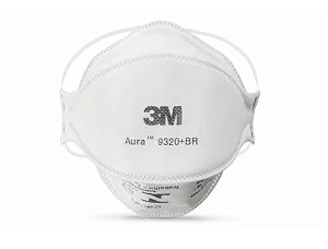 Respirador Descartável 3M™ Aura™ 9320+BR