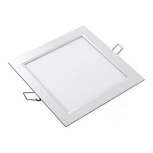 Painel elgin embutir quadrado slim 6w 6500k