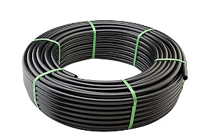 Mangueira de polietileno 1.1/4 x 3,5mm 50 metros preto