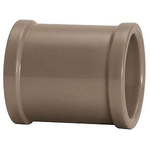 Luva plastilit de correr marrom 60mm PACOTE C/6