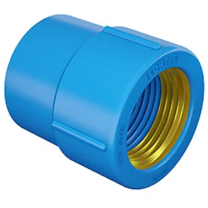 Luva FORTLEV azul latão 20 x 1/2 pacote c/20