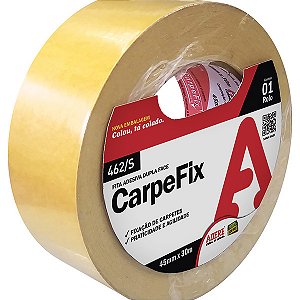 FITA DUPLA FACE DE PAPEL BRANCO PARA CARPETE ADERE 462S 45MMX30M