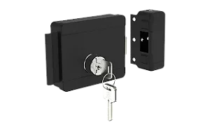 Fechadura SOPRANO eletrica 12v bipartido py dir/esq preto