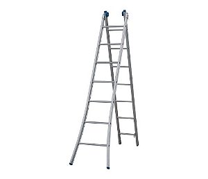 Escada extensiva de aluminio 7 degraus ALUMASA