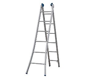 Escada extensiva de aluminio 6 degraus ALUMASA