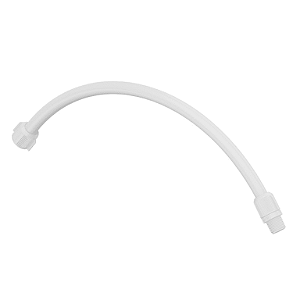Engate flexivel branco 30CM SOCEL EB20 Pct C/20