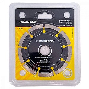 Disco THOMPSON 4" segmentado diamantado
