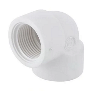 Cotovelo plastilit 90° rr branco 1"