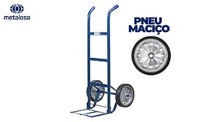 Carro De Carga 180kg Pneu macico - 18a