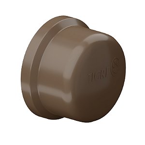 Caps TIGRE marrom 20mm PACOTE C/50 *