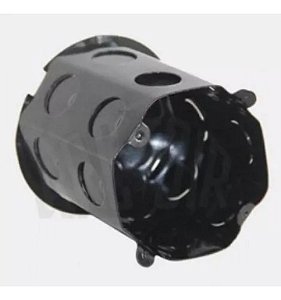 Caixa de luz esmaltada octagonal  10cm KBO FMD