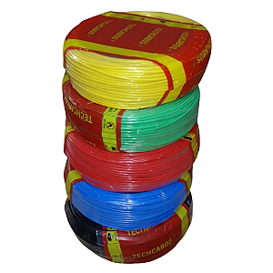 Cabo flex TECHCABOS 1,5mm VERMELHO