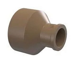 Bucha tigre de redução longa marrom 40x25mm *